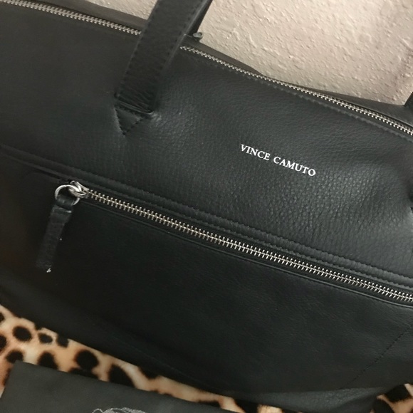 Vince Camuto Leather TravelTote - Picture 3 of 8
